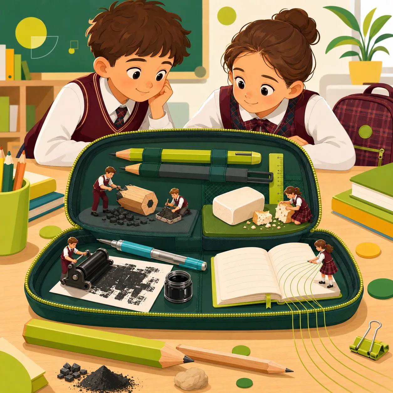 ✏️ 5 интересных фактов о привычных школьных вещах