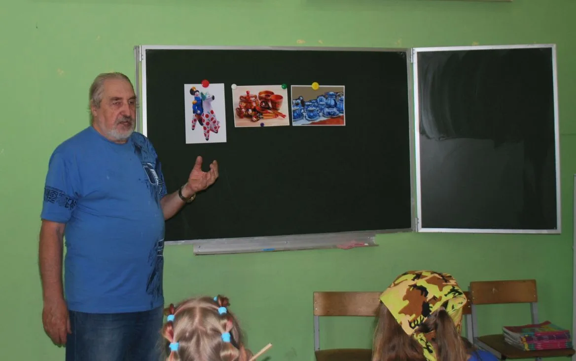 🎨Сегодня, 10 июня, педагог класса изобразительного искусства Мартыненко Евгений Васильевич провел м