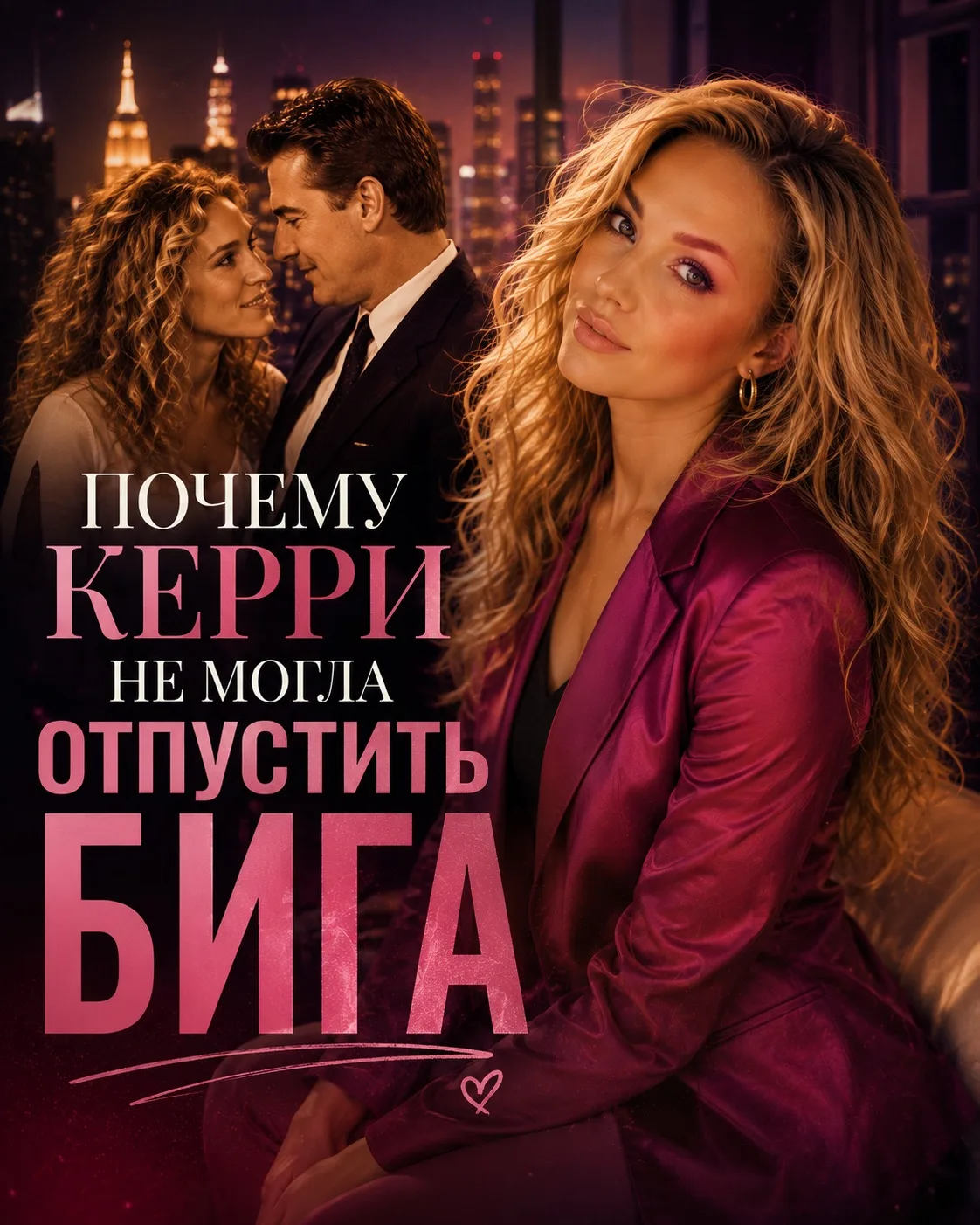 Почему Кэрри не могла отпустить Бига (если очень коротко): 

Самое интересное —
ей нужен был не стол