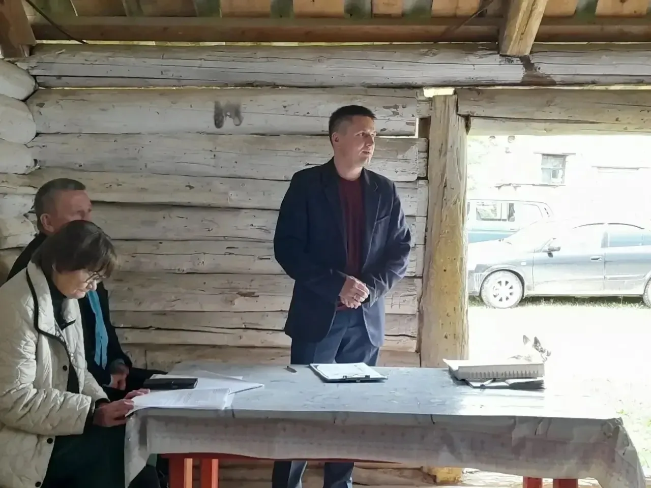 🗣 Состоялась встреча с жителями деревни Семеево!