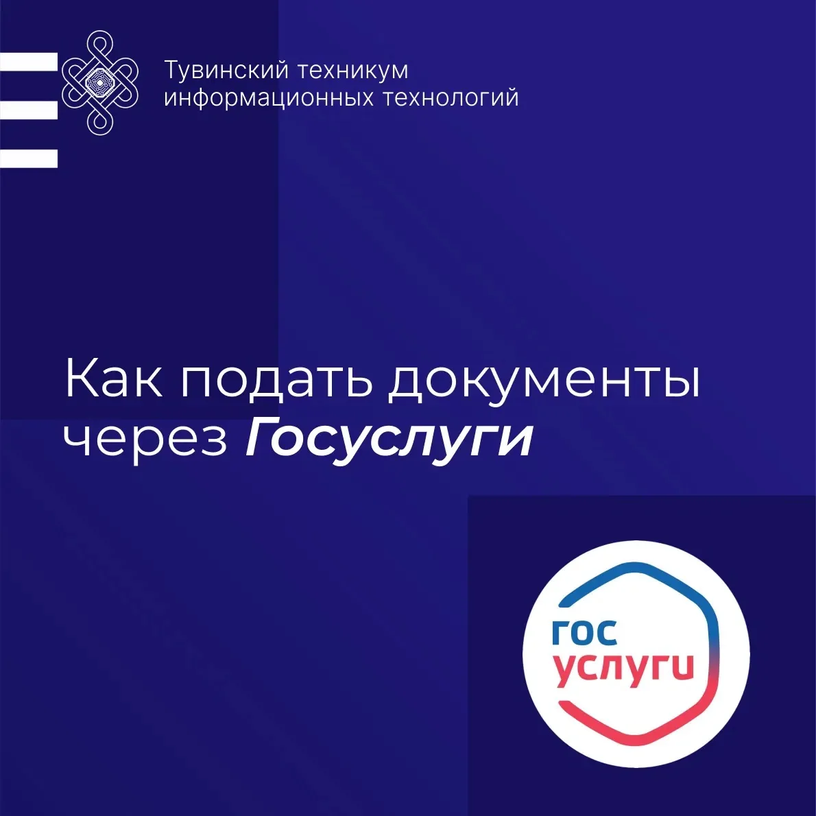 Как подать документы в техникум через Госуслуги❓