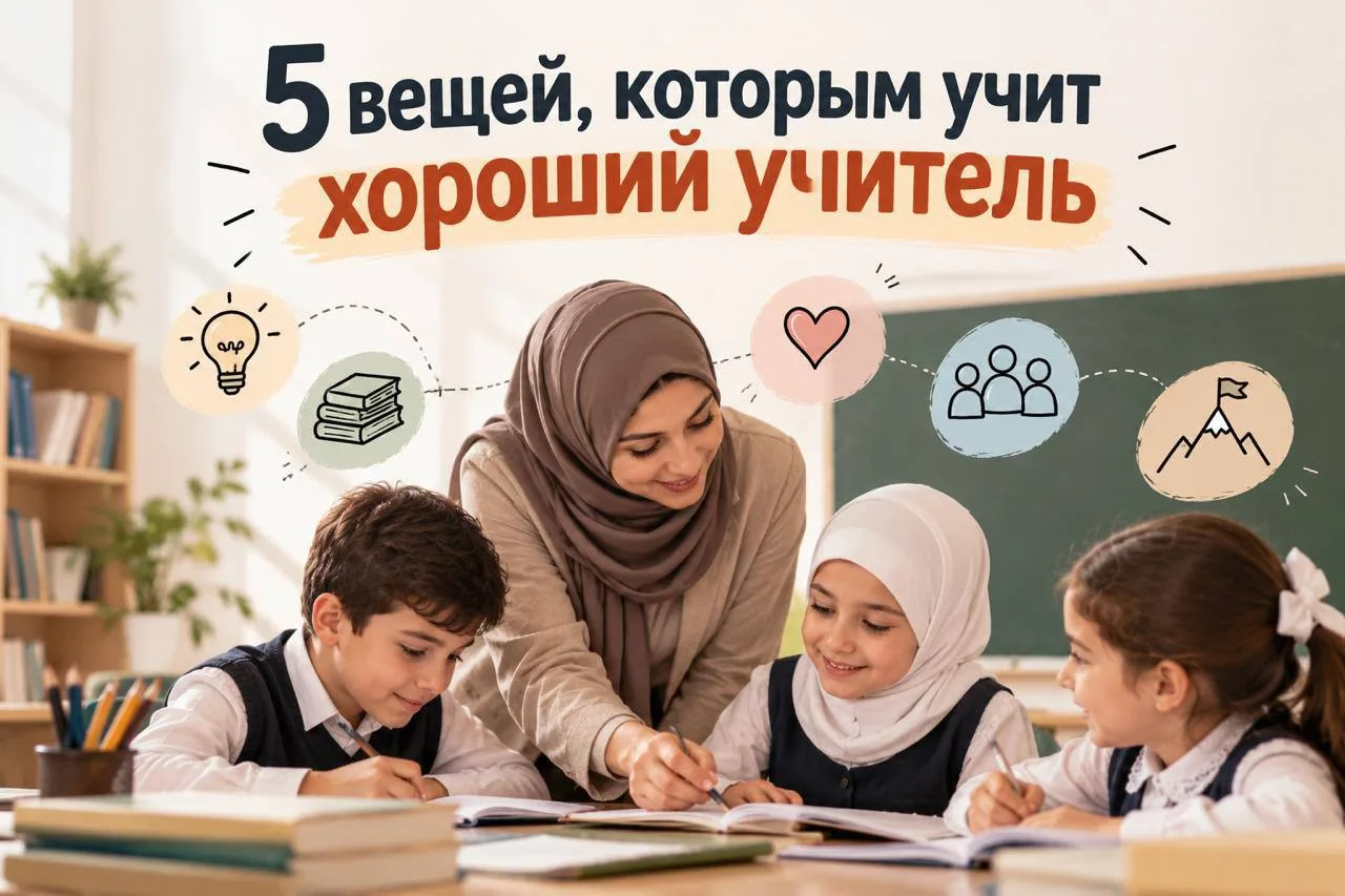 5 вещей, которым учит хороший учитель