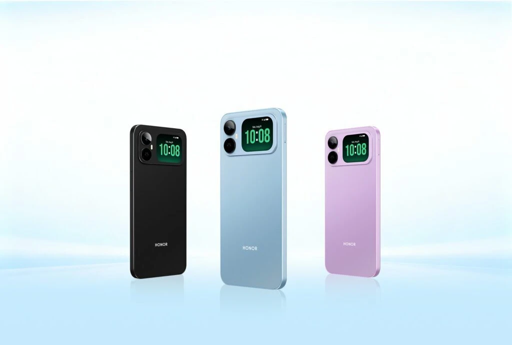 Honor представила смартфон Play 20A с дополнительным экраном