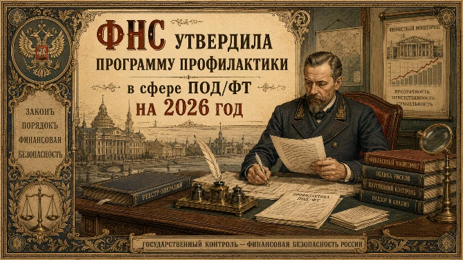 📢 ФНС утвердила программу профилактики в сфере ПОД/ФТ на 2026 год