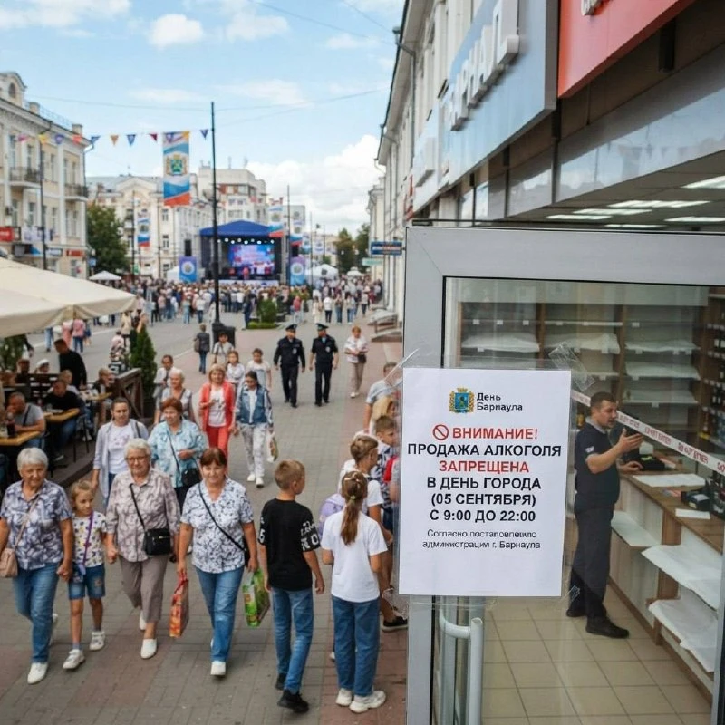 День города — без алкоголя