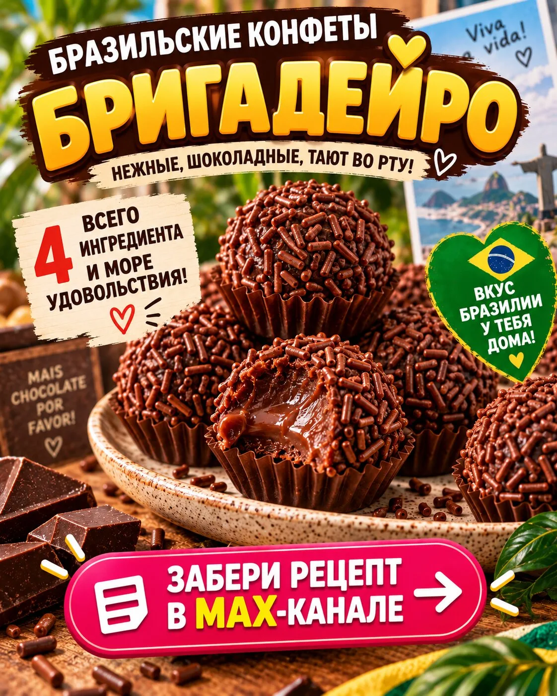 Бразильские конфеты у вас на кухне!