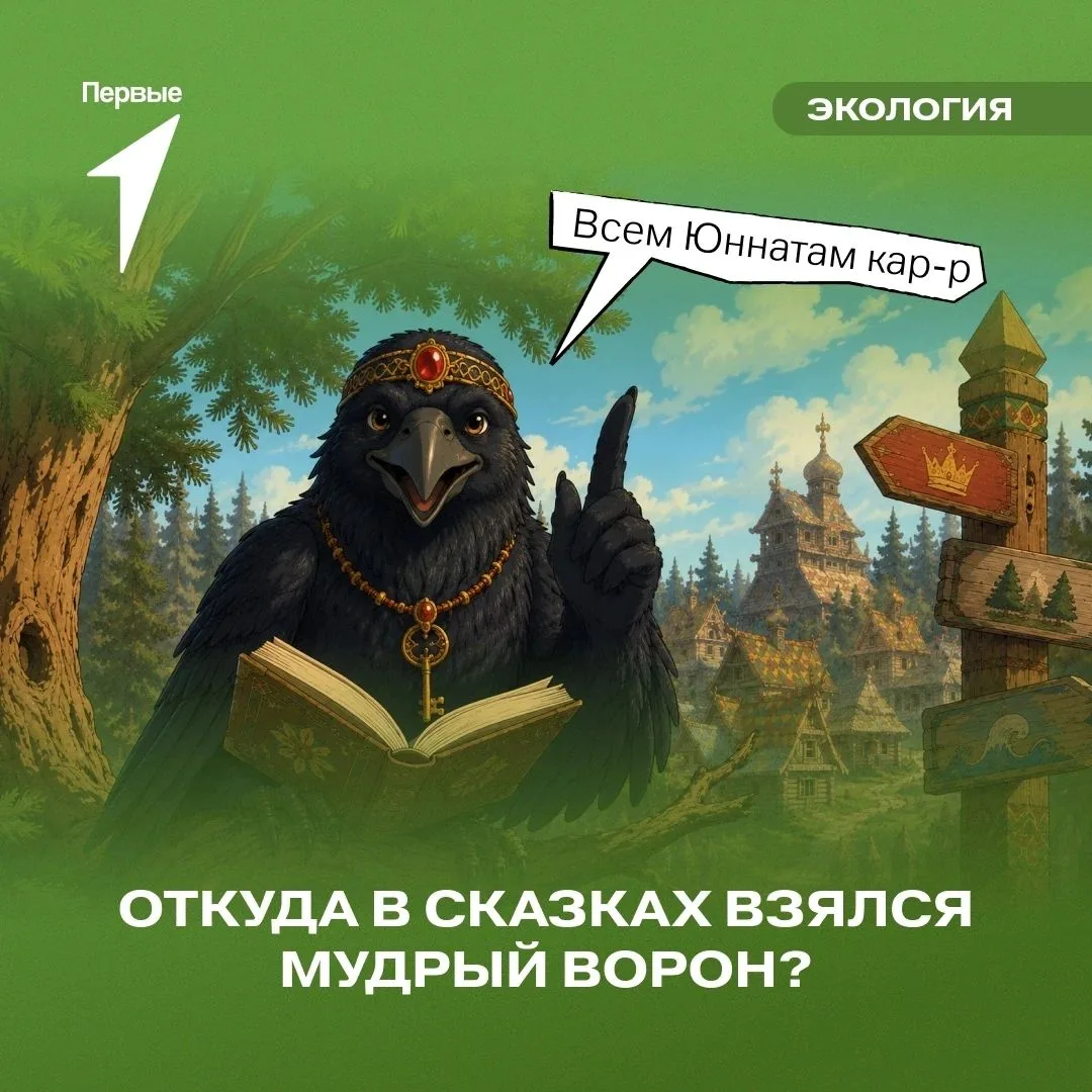 🗣 Ворон умеет разговаривать?
