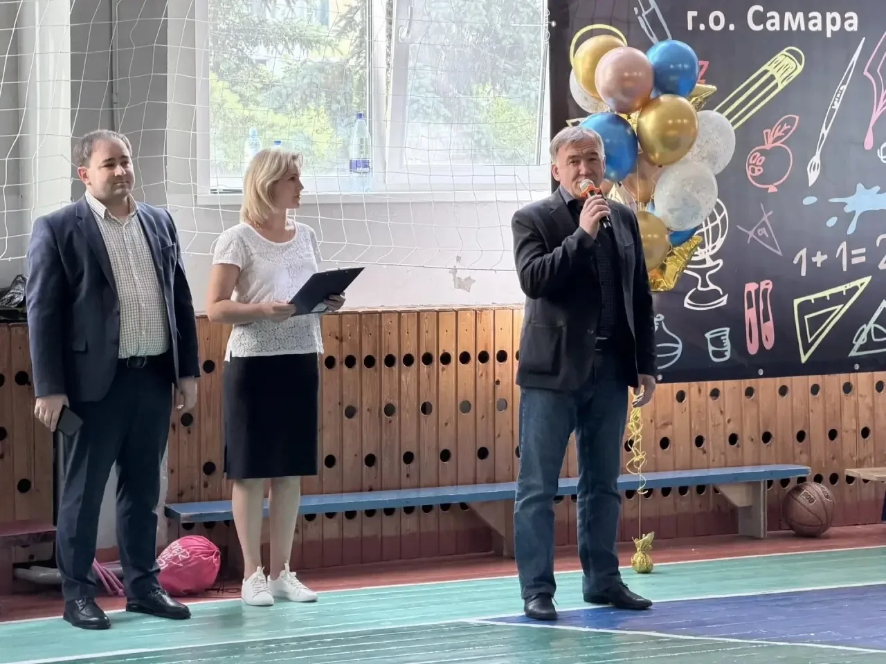 На территории школы №174 состоялся районный этап городских соревнований среди родительс...