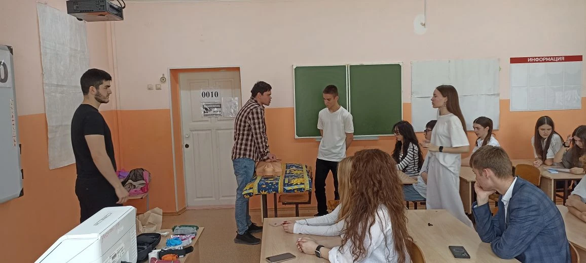 🚨 ПЕРВАЯ ПОМОЩЬ 🚨 ⚡Лицеисты принимают участие в проекте, направленном на подготовку и обучение основ