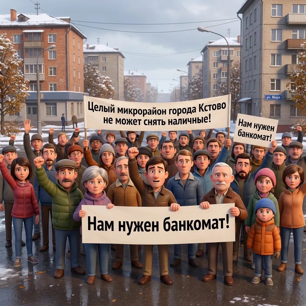 🏘 Старое Кстово: нет банкомата! 💸

Друзья, признавайтесь: кто из вас в последний раз радовался, ко