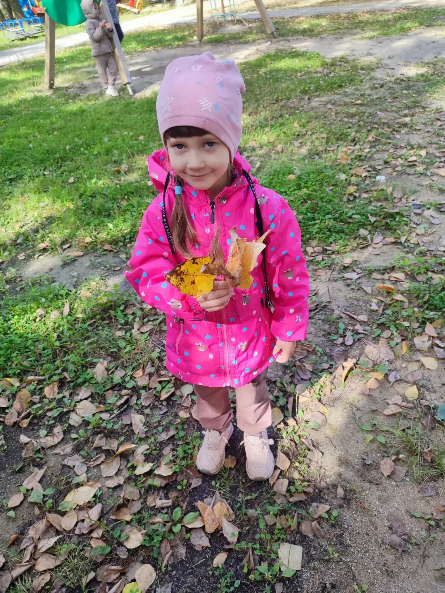Осенний букетик из золотых листочков! 🍂