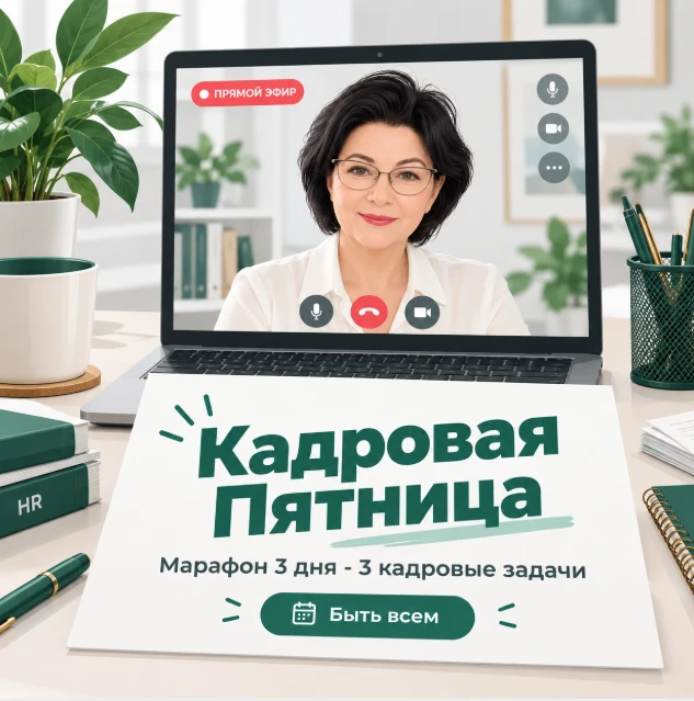 📣 🌿 Сегодня в 12:00 по Москве — «Кадровая Пятница»!