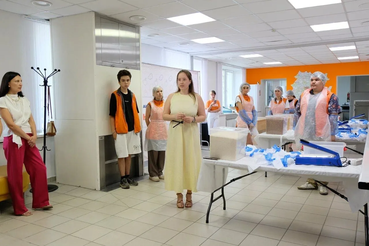 🥖 В Уфе фасуют наборы с едой для тех, кому тяжело