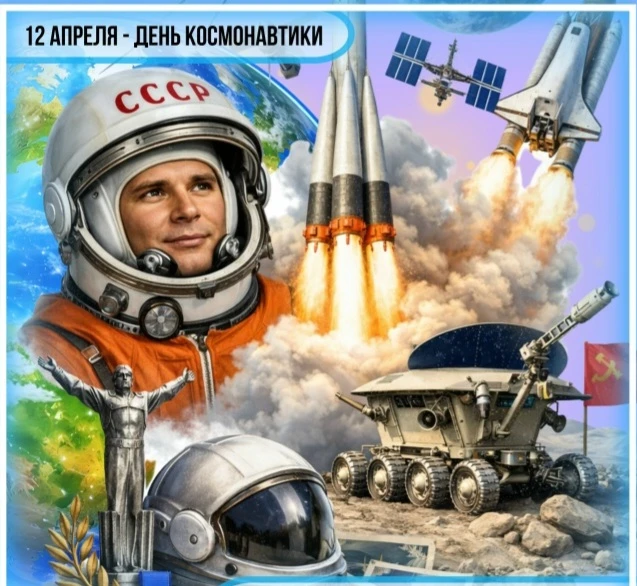 🚀 С Днём космонавтики! 🌍