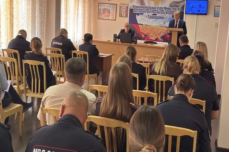 Проект «ИнформУИК» в МО МВД России «Троицкий»