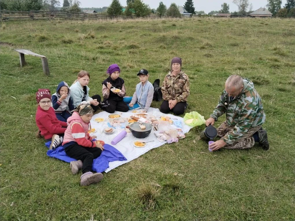 27 августа в селе Мишутино прошла игровая программа «На природу всей семьёй».