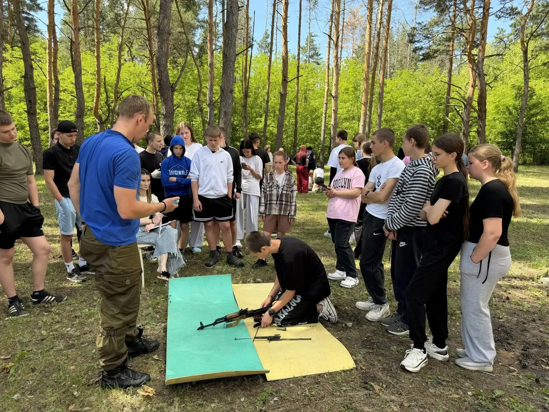 3 июня в детском оздоровительном лагере "Березка" прошла увлекательная программа для участников проф