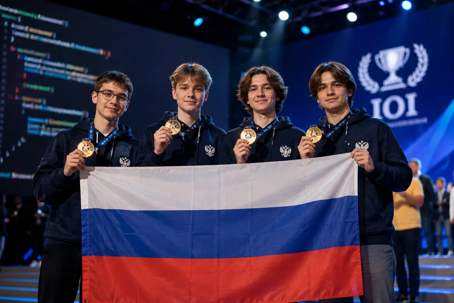 🏆 Российская сборная завоевала четыре медали на Международной олимпиаде по информатике