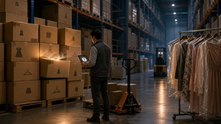 🚚❄️👚 Темный зимний вечер. Снежная метель. На подмосковный склад ритейлера пришла долгожданная колл