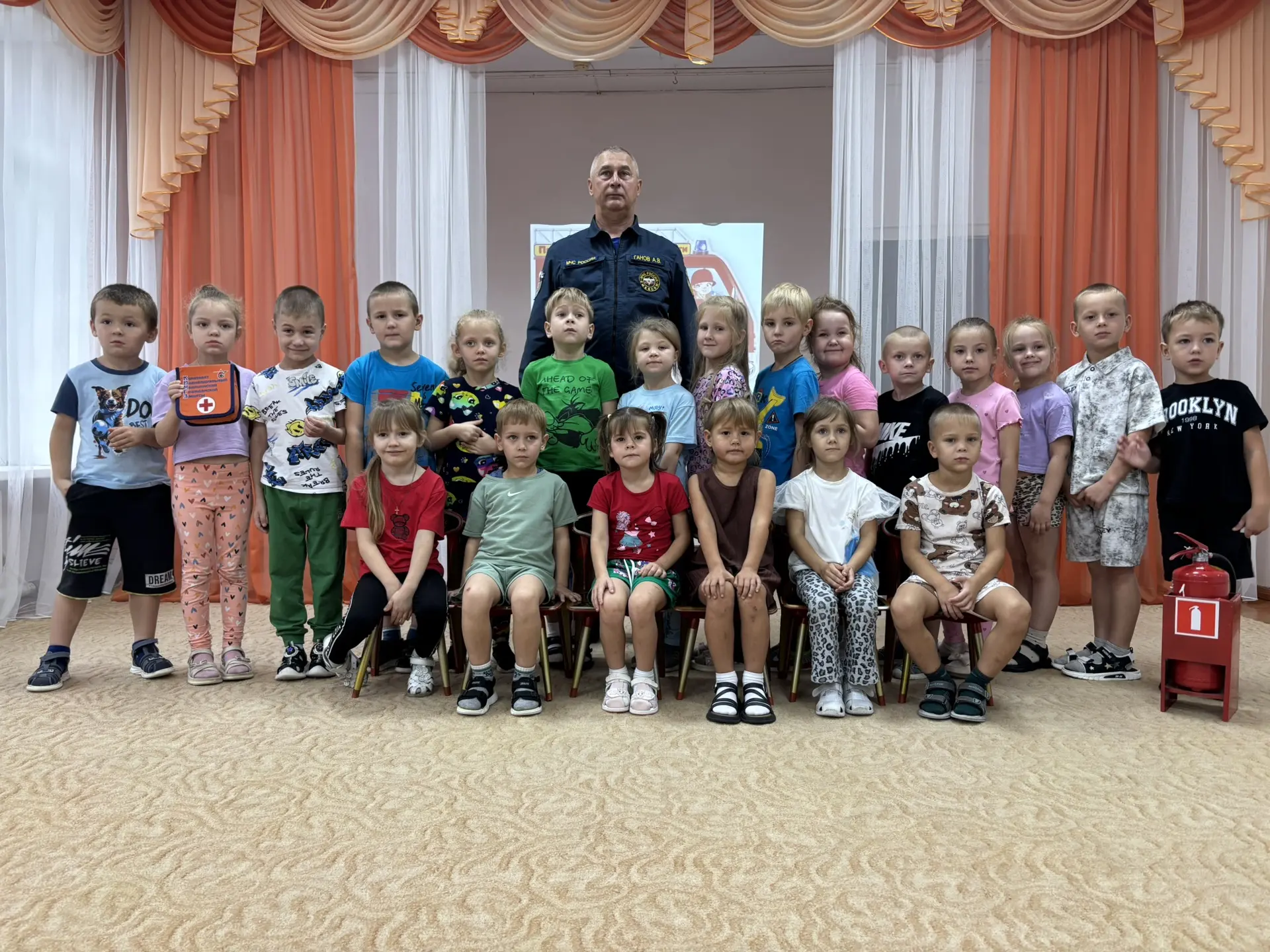 Сегодня в нашем детском саду прошло познавательное мероприятие для ребят подготовительн...