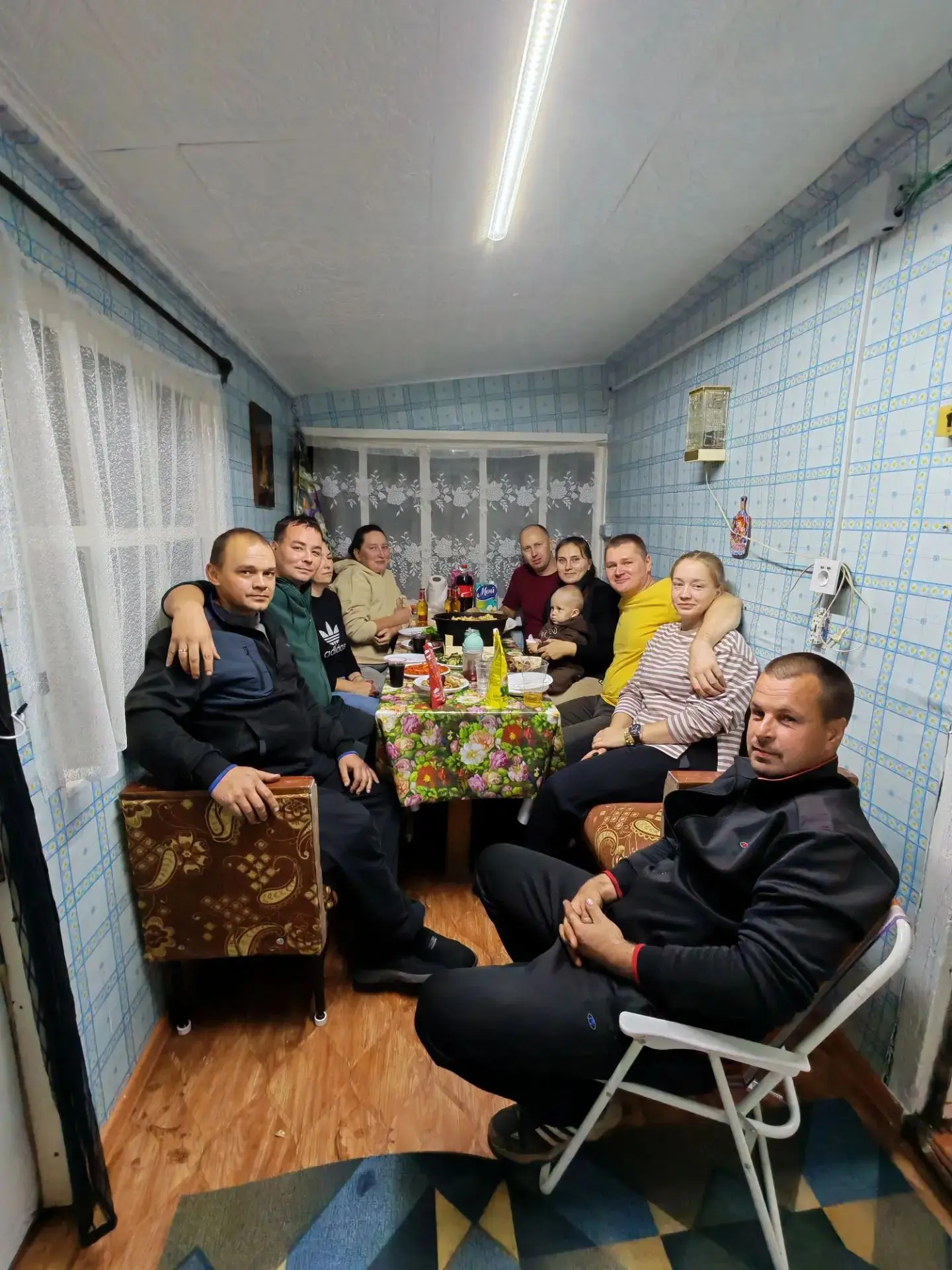 Посиделки вечерние вчера были