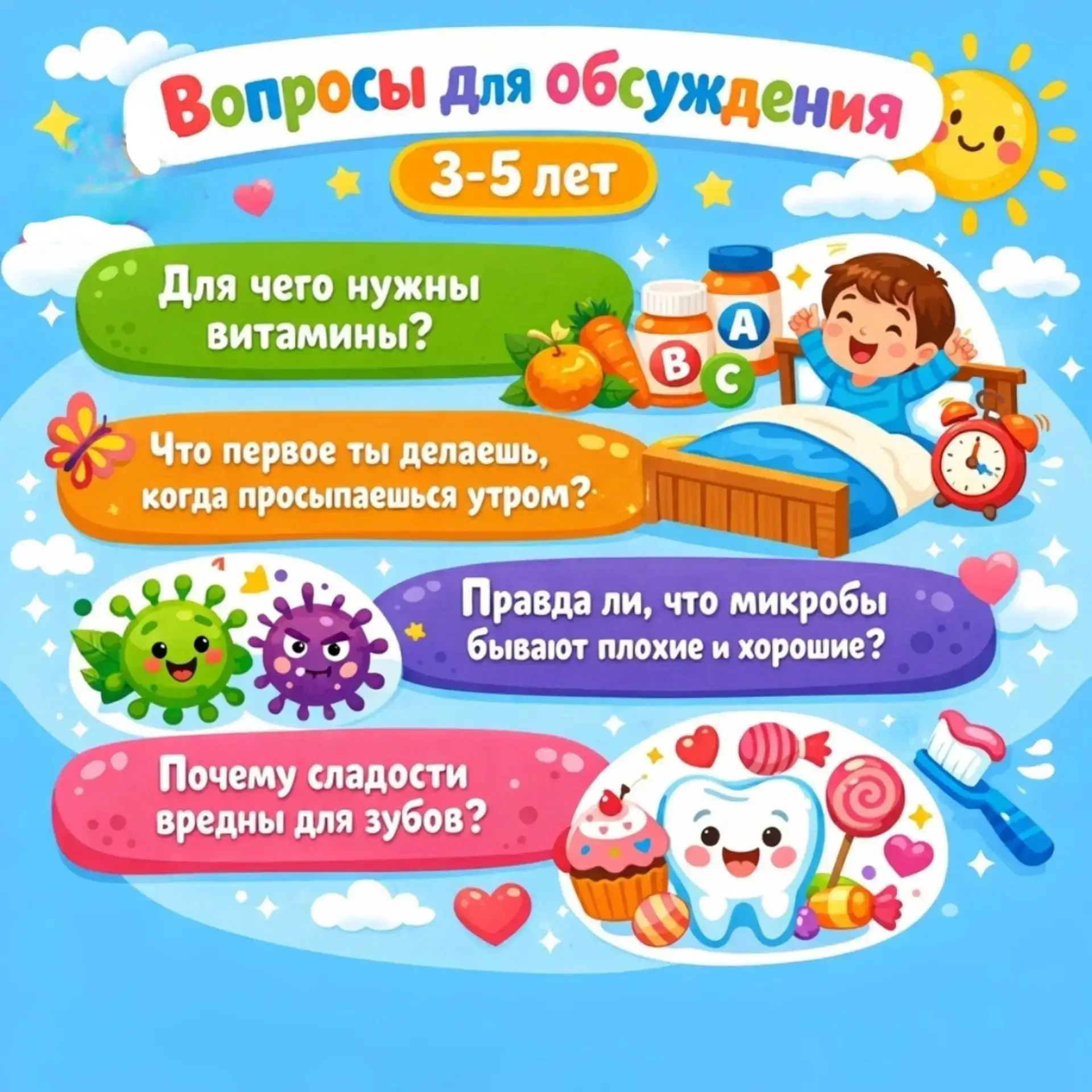 Задумывались ли вы, как из маленьких ежедневных привычек складывается здоровый образ жизни вашего ма
