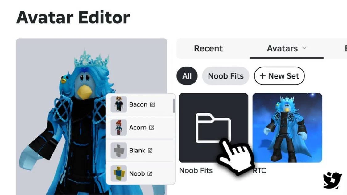 В Roblox появится функция Avatar Sets, которая позволит пользователям сортировать свои ...