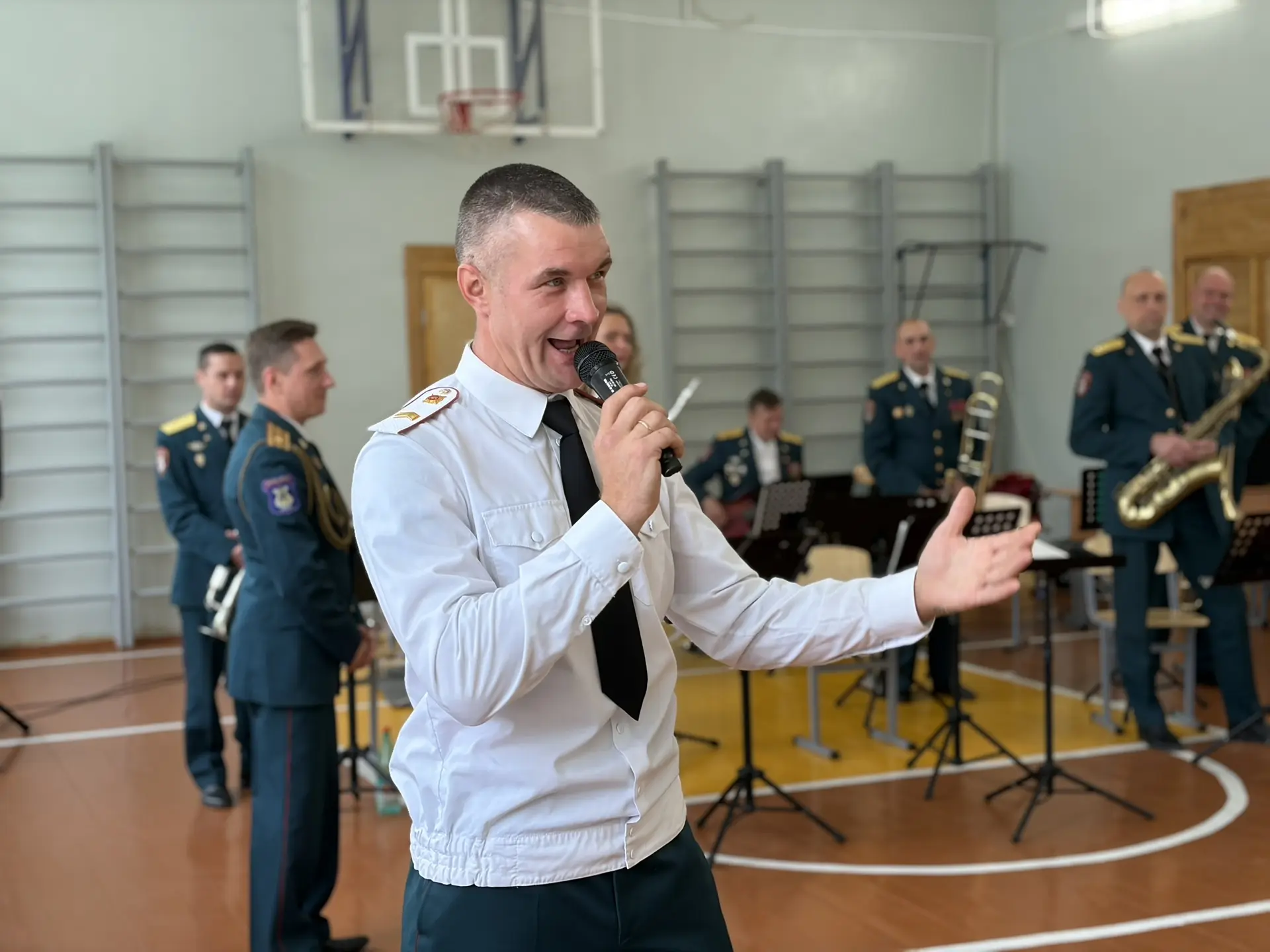 🎵СУДОГОДСКАЯ ООШ ОТМЕТИЛА ДЕНЬ УЧИТЕЛЯ КОНЦЕРТОМ ВОЕННОГО ОРКЕСТРА РОСГВАРДИИ 🎵