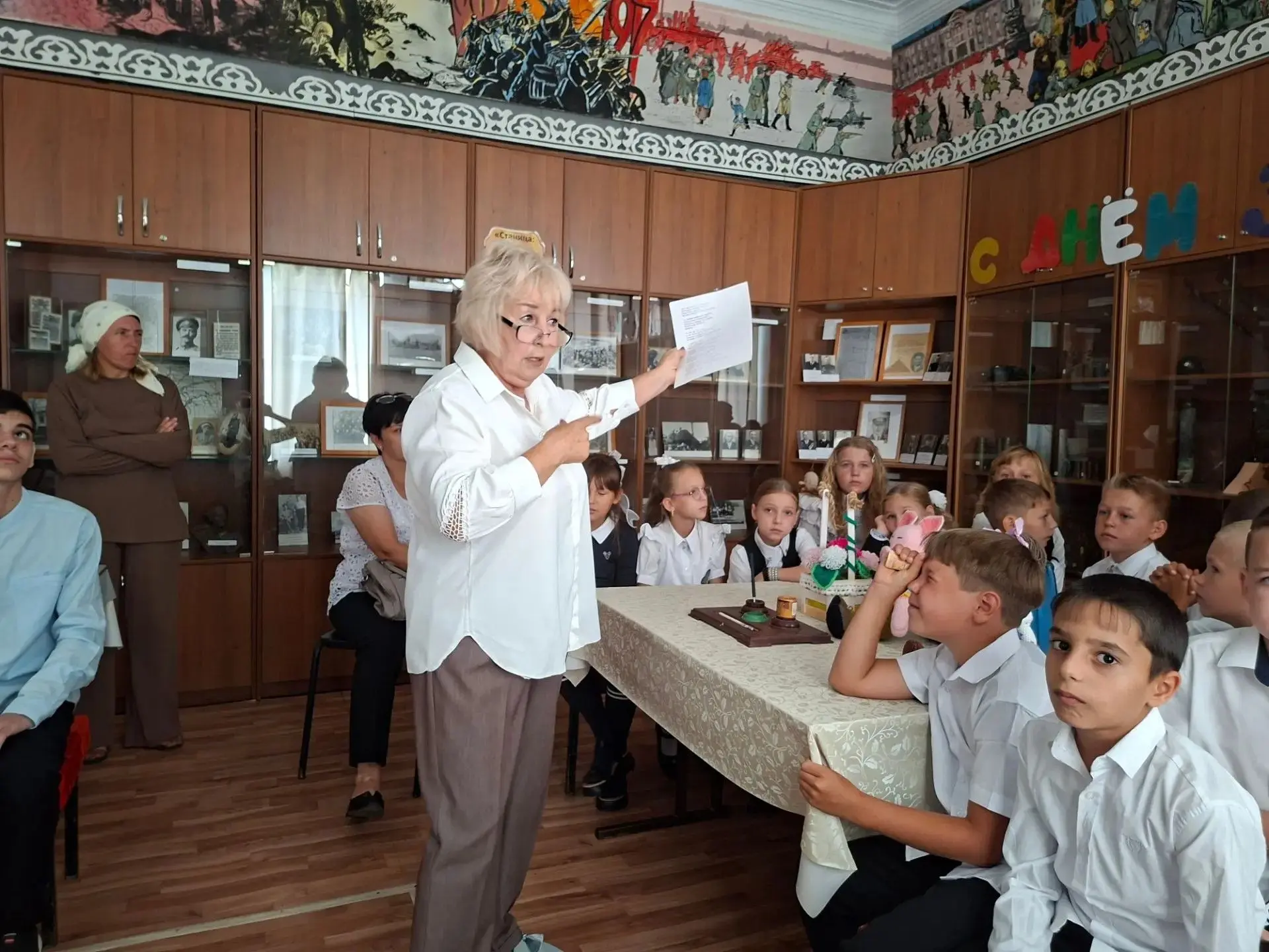 В Дондуковском народном музее прошёл день открытых дверей, центральной частью которого ...