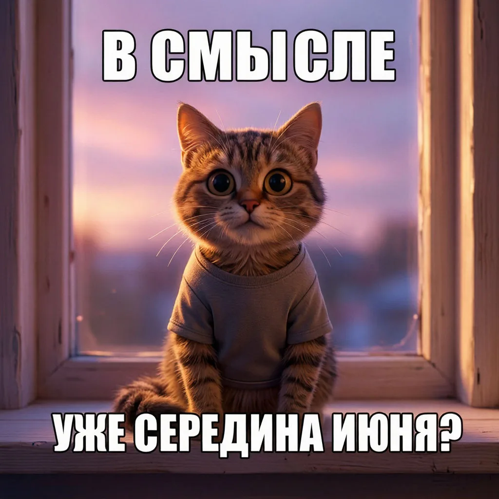 Вы тоже заметили, что буквально вчера были сугробы, а завтра что, лето уже закончится? 😳