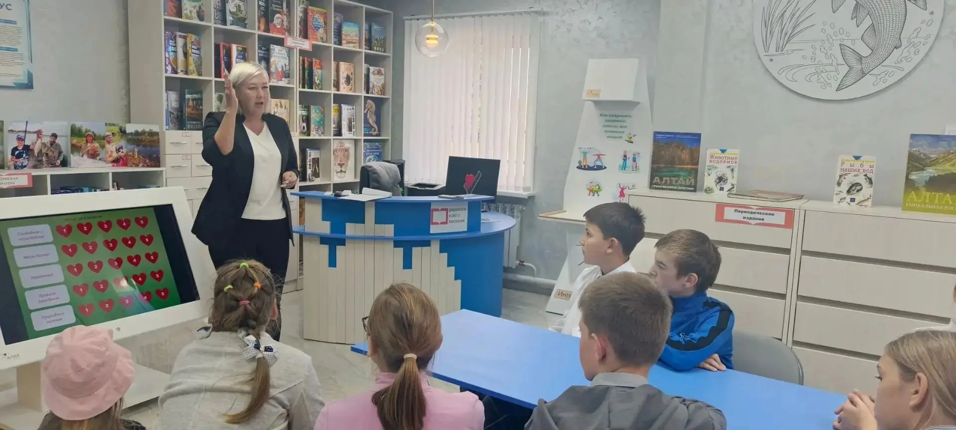 В Дмитриевской библиотеке прошло увлекательное мероприятие «Живые тропинки». Ребята отп...