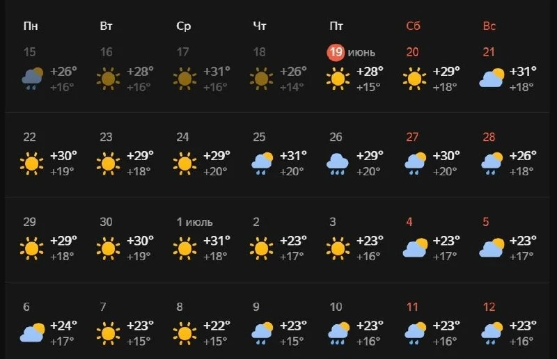 ☀️ Жаркие выходные ждут жителей Новосибирской области.

Сибиряки снова будут испытывать изнуряющую ж
