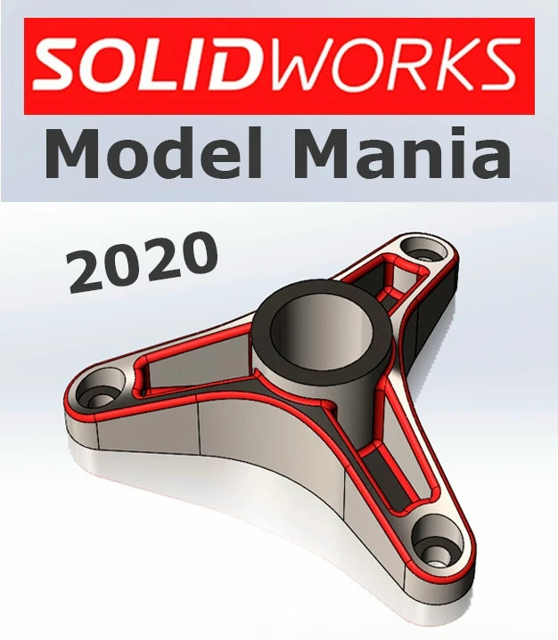 SOLIDWORKS: Model Mania 2020. Два варианта построения. Создаём по чертежу | Саляхутдинов Роман

Прив