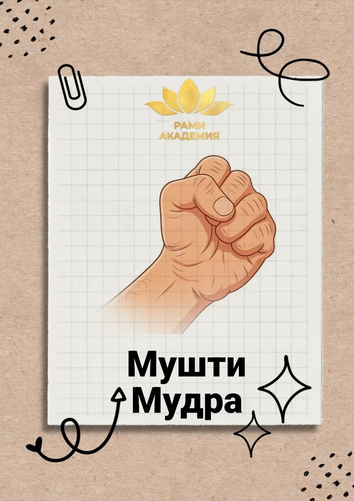 🌍 Мушти Мудра: как подружиться с Марсом и усмирить гнев.