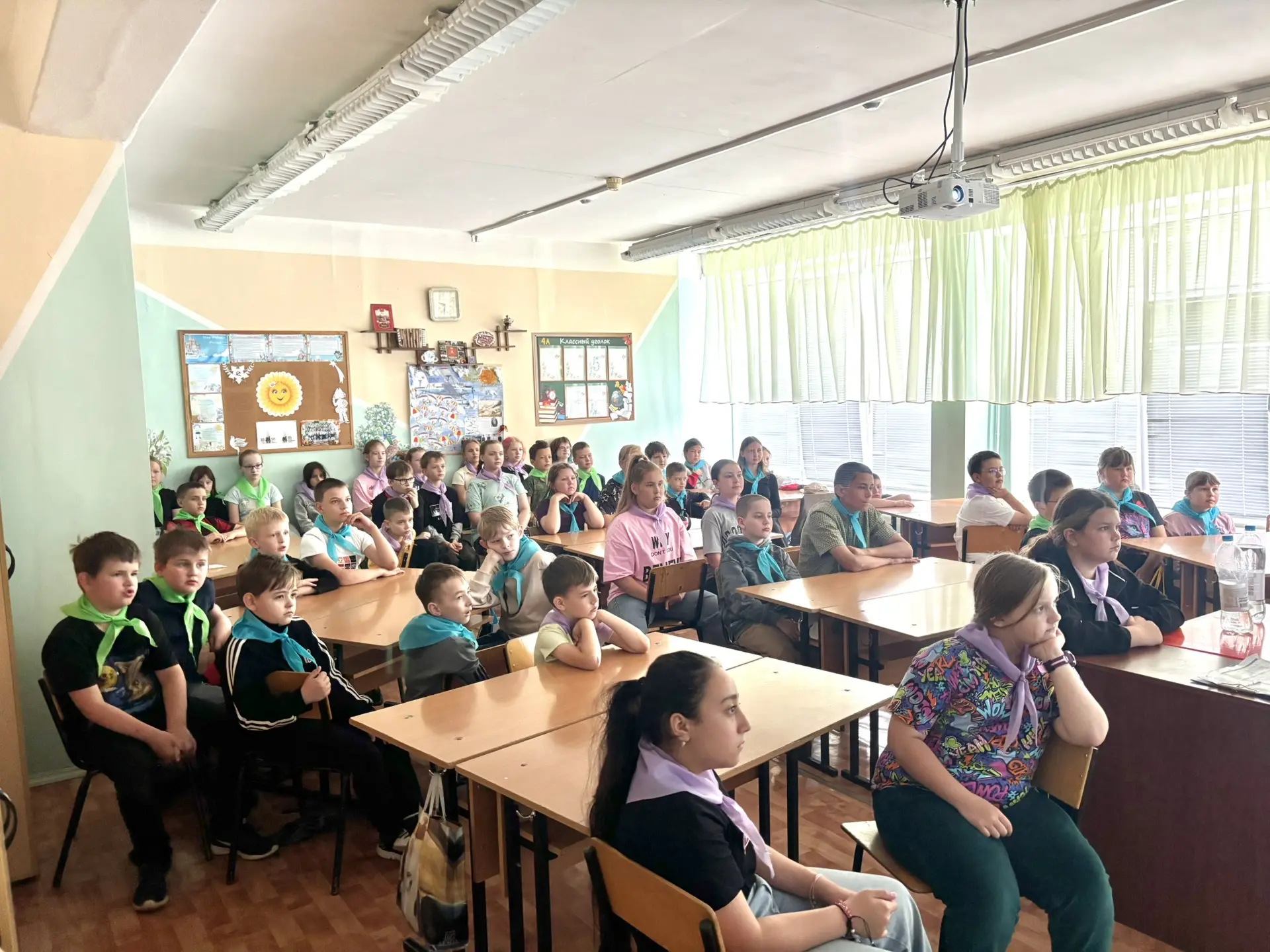 18 июня 2026г. В лагере «Весёлые ребята»👶🧒 состоялось 📊познавательное мероприятие и просмотр муль