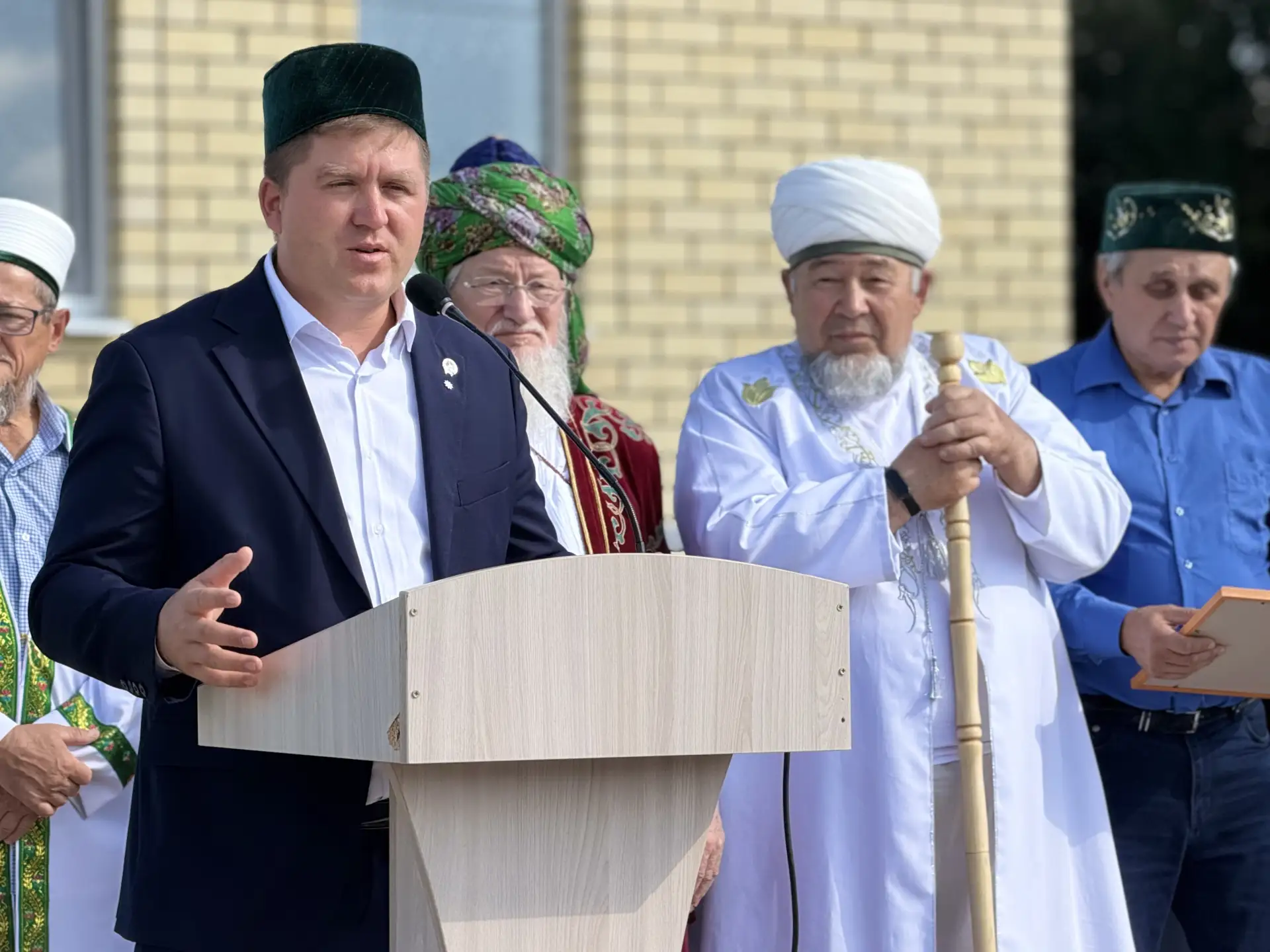 🕌 Вторым значимым событием сегодняшнего дня стало открытие мечети в с. Урмиязы — новог...