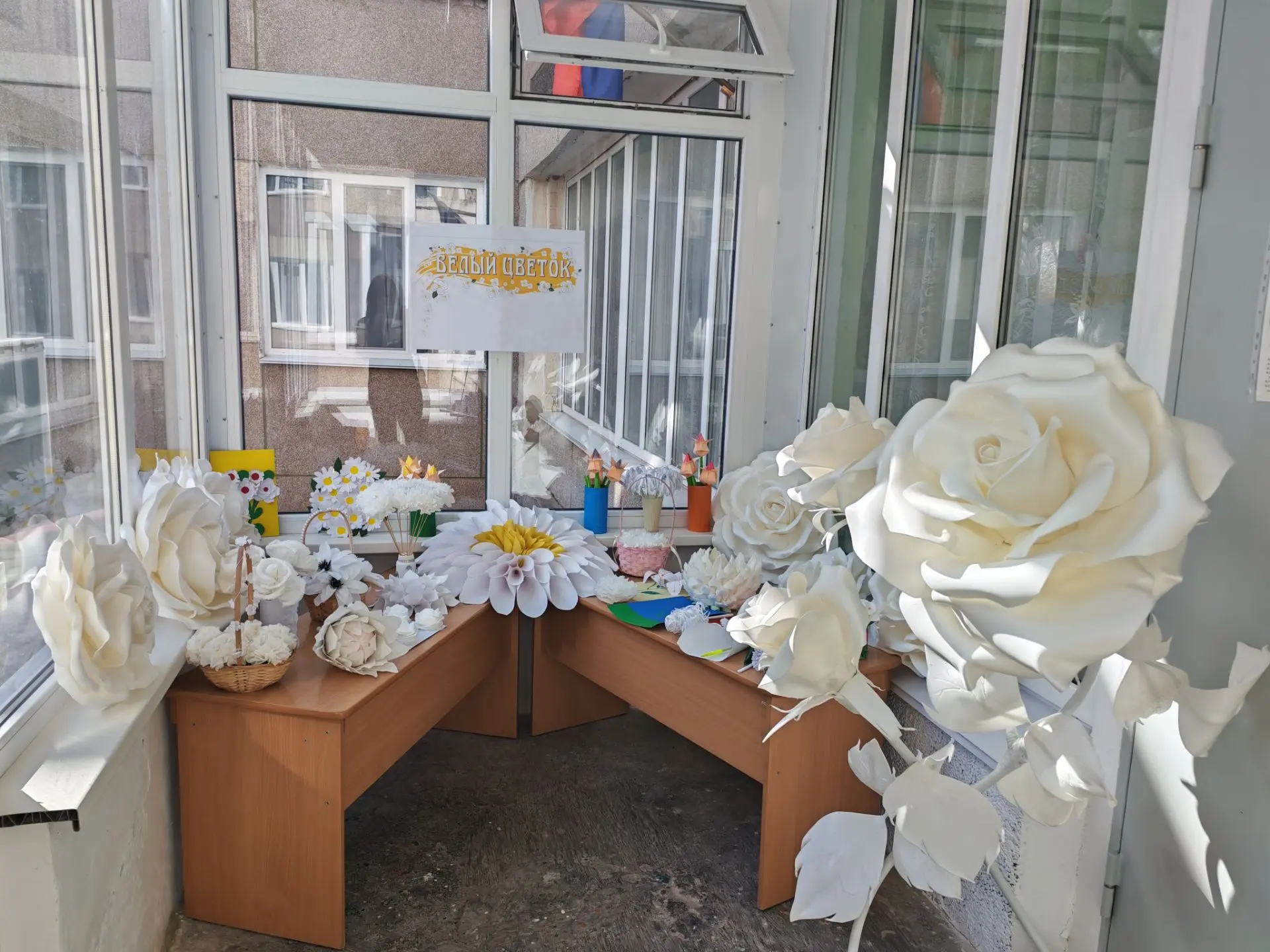 🎉 Акция «Белый цветок» в нашем детском саду прошла очень трогательно и душевно! 💛