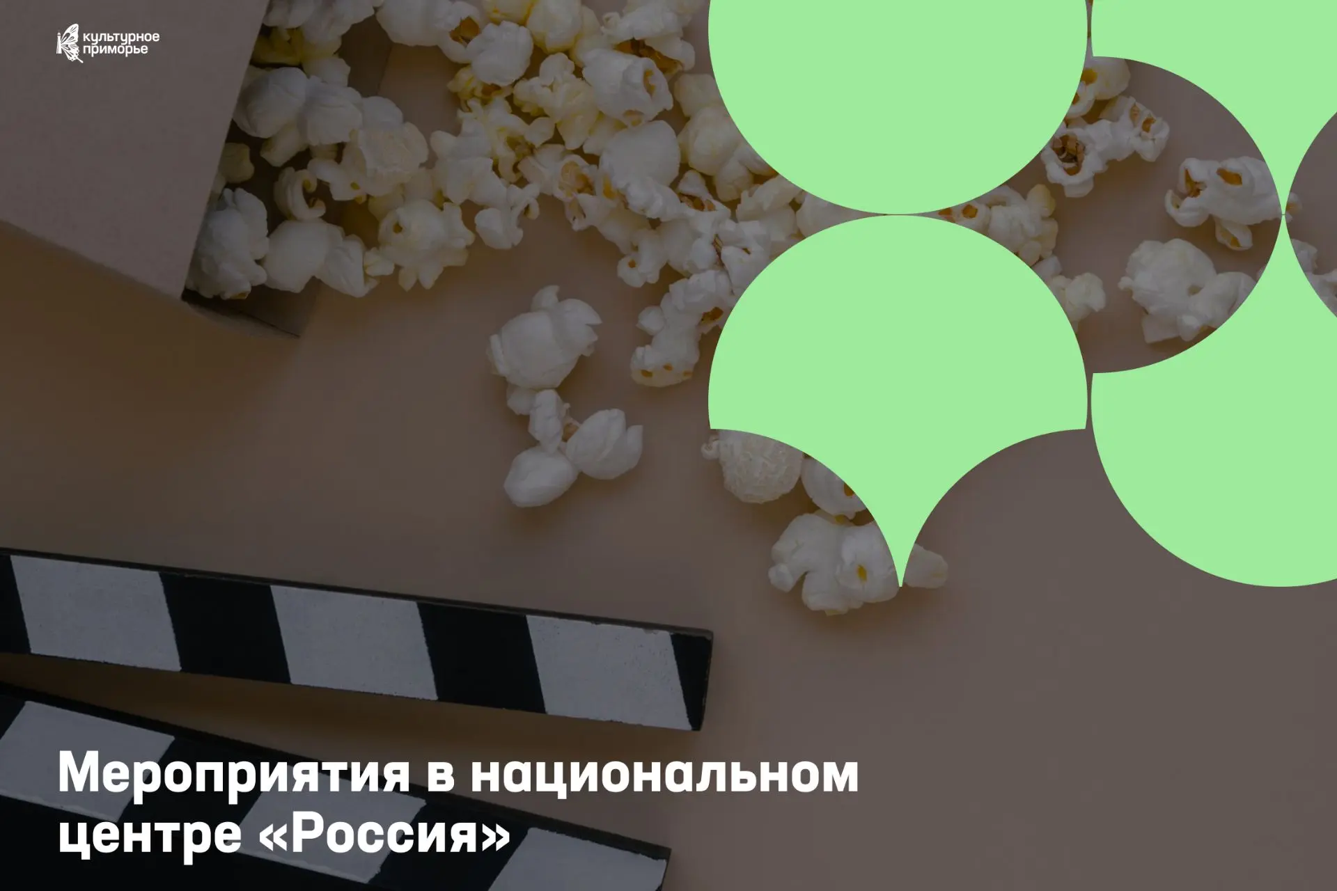 В национальном центре «Россия» покажут кино молодых авторов 🎬