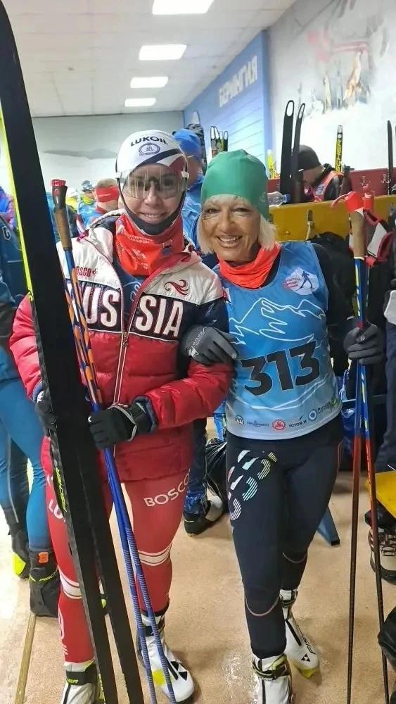 Зоя Телегина — чемпион Камчатского лыжного марафона  12 апреля в Петропавловске-Камчатском прошёл Ка
