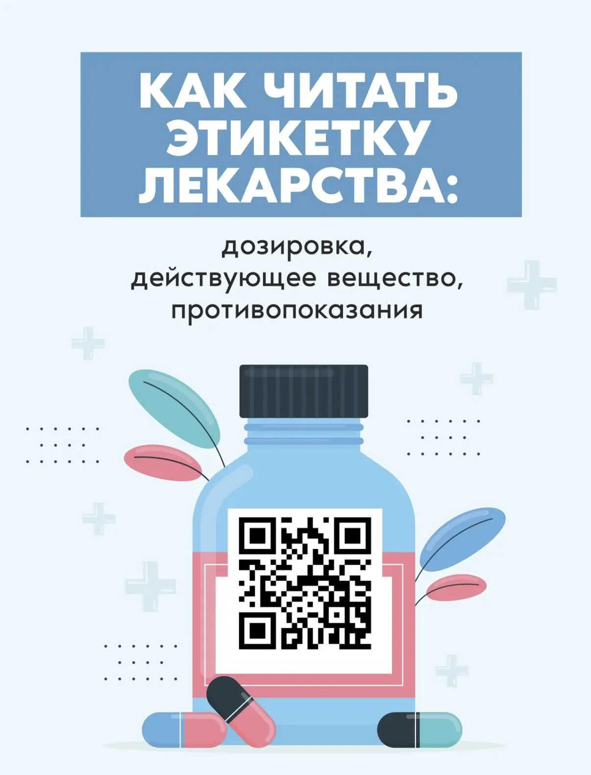 💊 Этикетка лекарства – главный источник информации о средстве