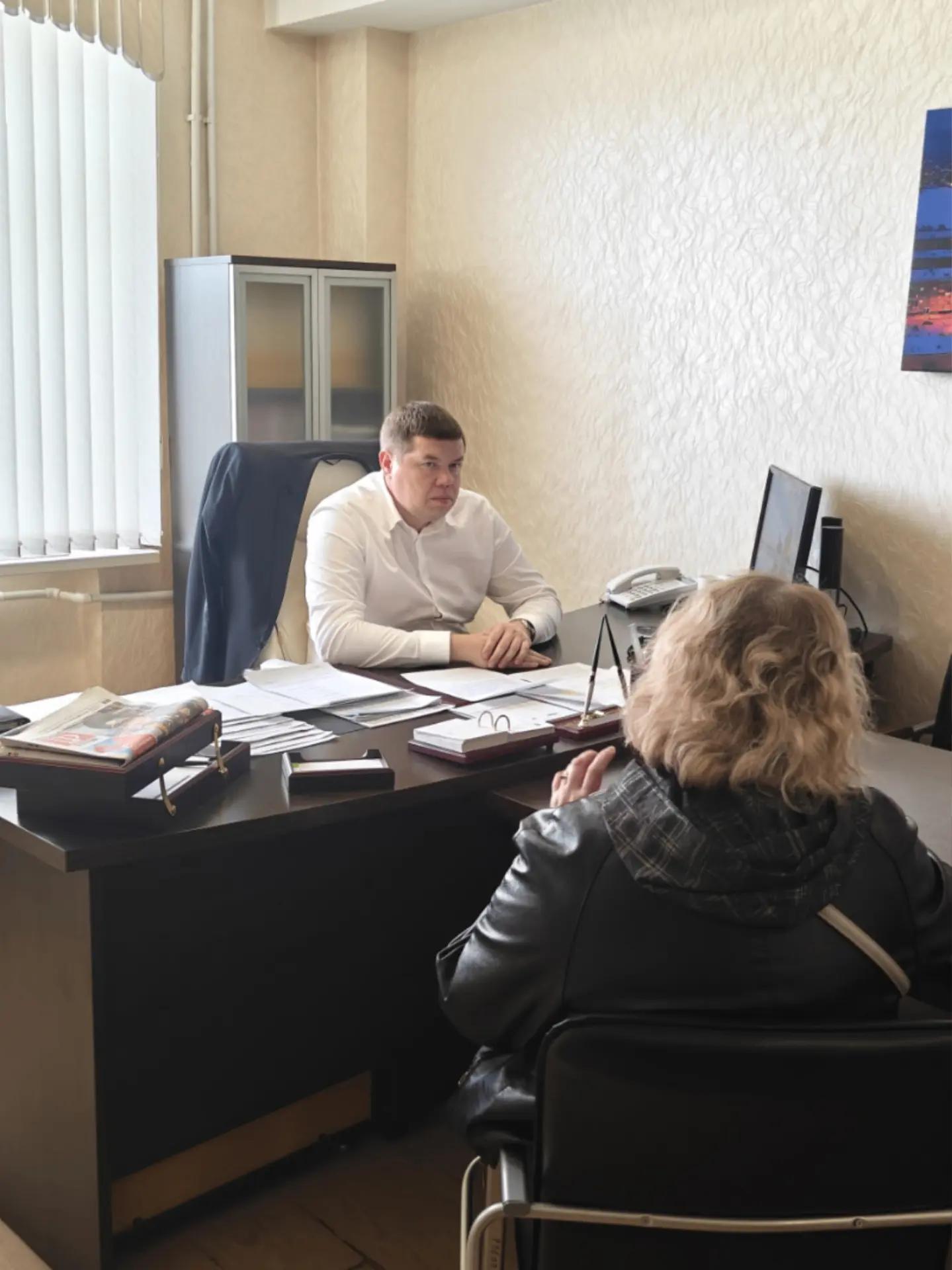 🤝 Начальник управления ЖКХ Павел Ивушкин провел очередной личный прием жителей Нижнего...