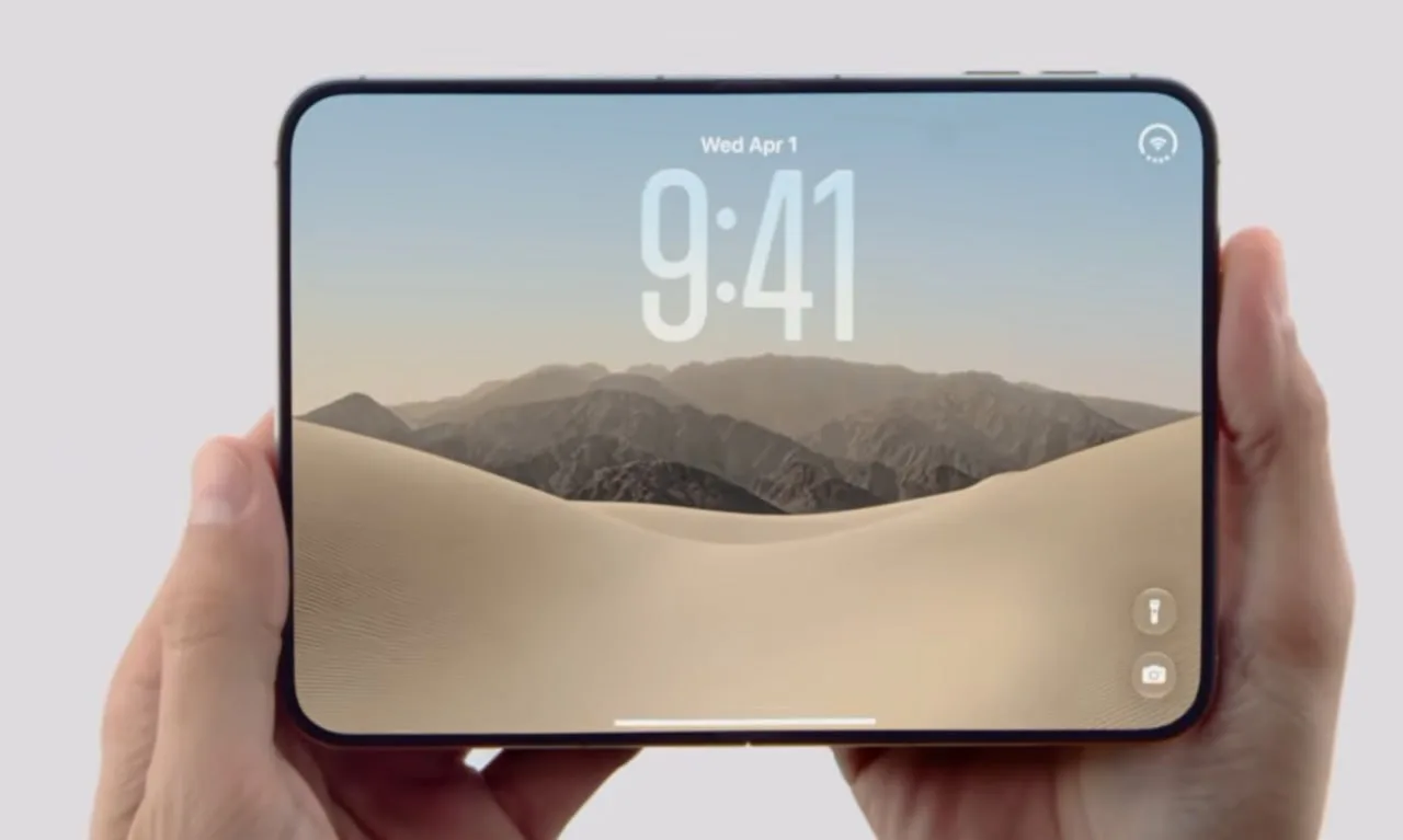 ⚡  Первая в истории Apple раскладушка — iPhone Duo