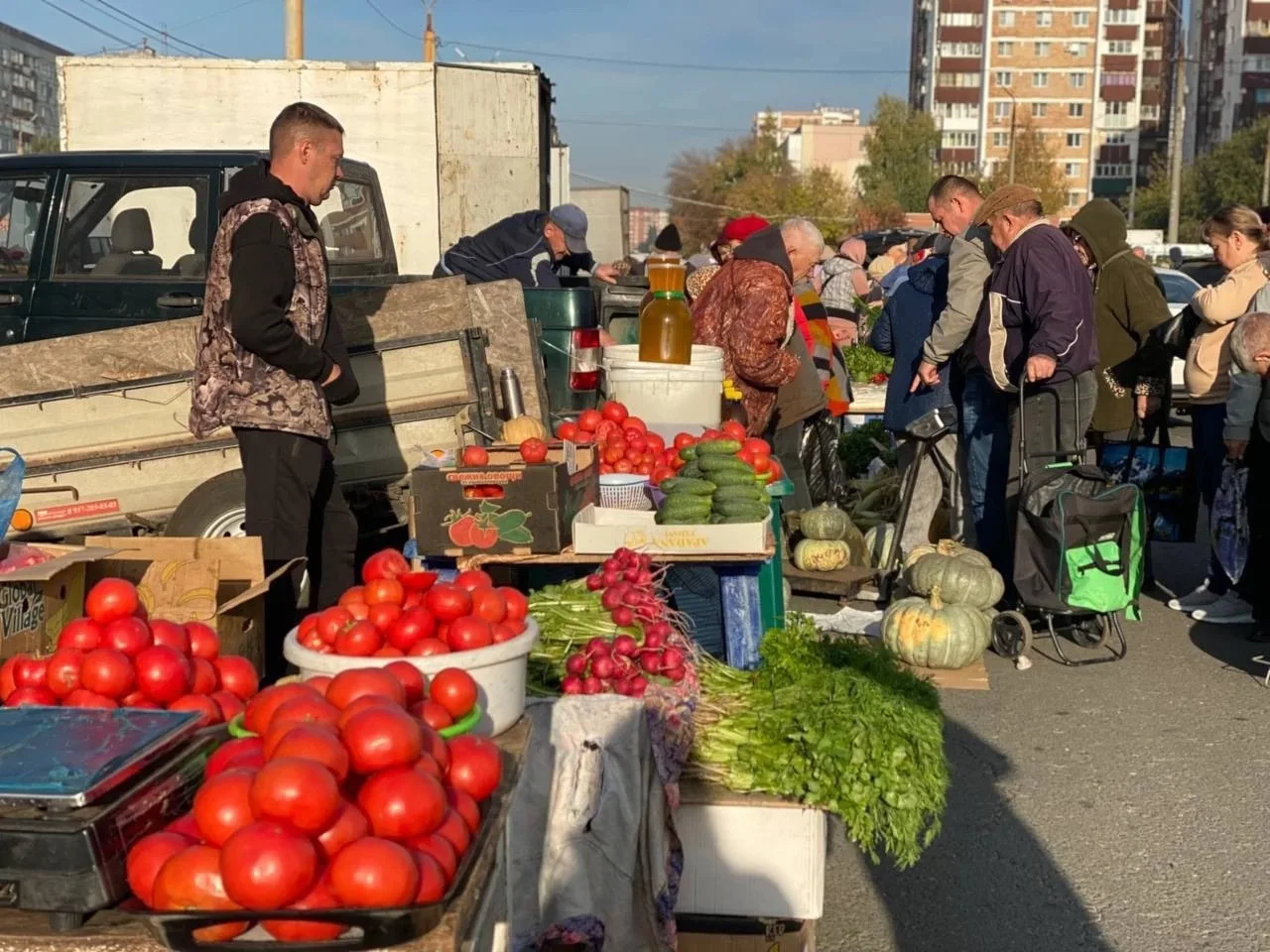 🍎🥦Осенняя ярмарка в Новокуйбышевске