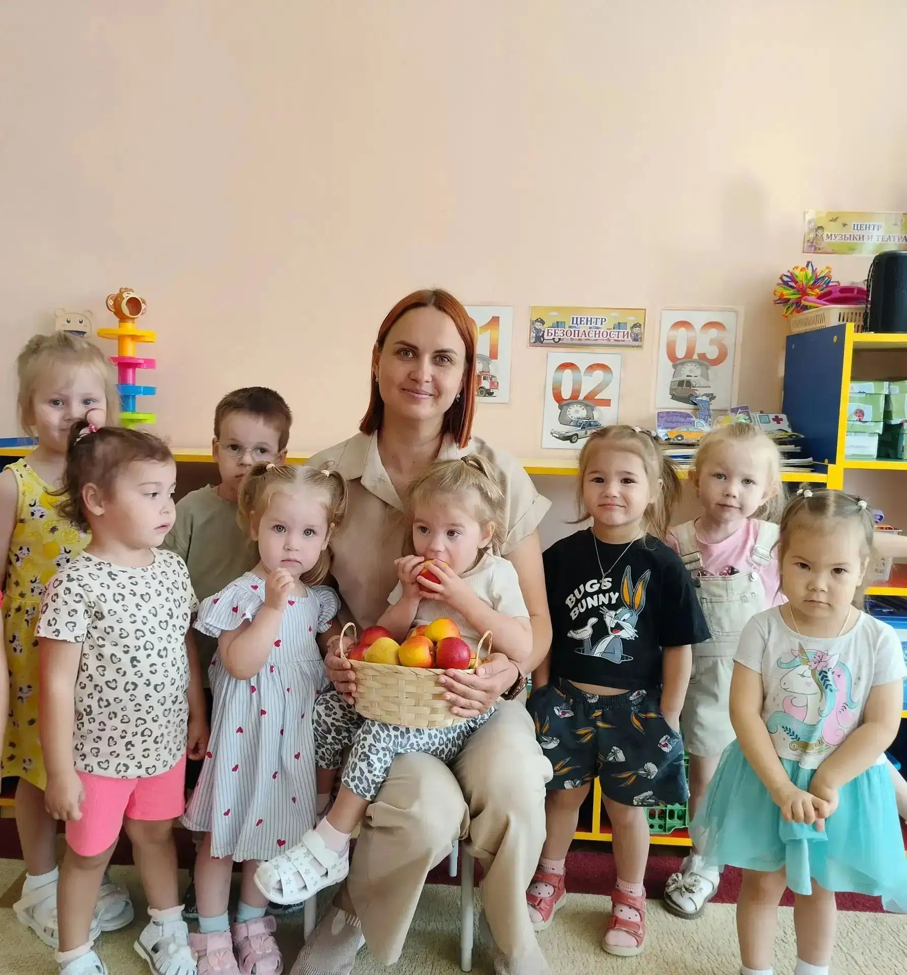 Сегодня в нашем детском саду - Яблочный Спас🍎🍏🍎🍏🍎