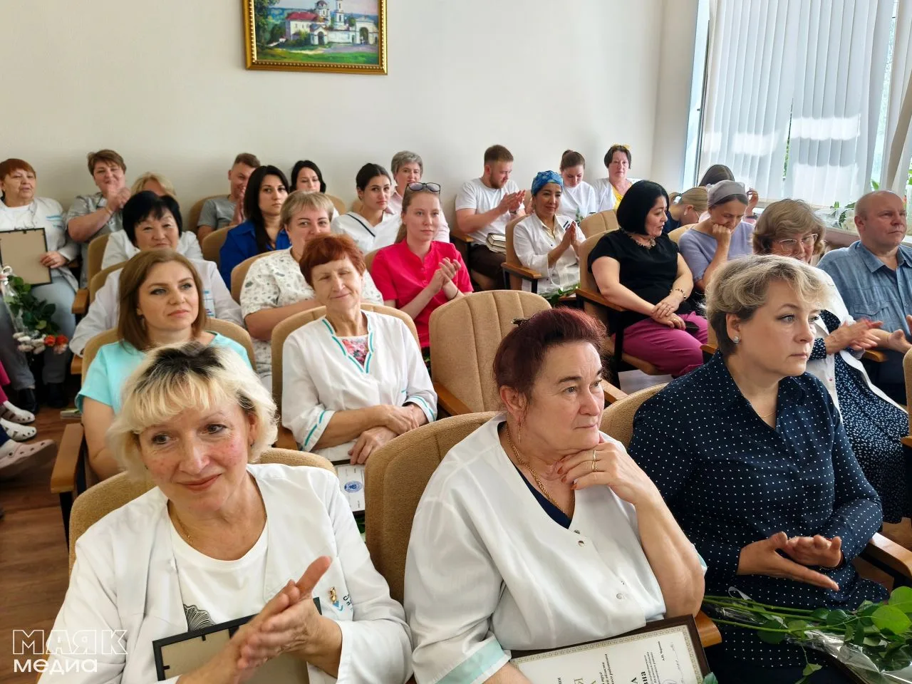 ❤ В МАЛОЯРОСЛАВЕЦКОЙ ЦРБ ЧЕСТВОВАЛИ МЕДИКОВ

Сегодня в Малоярославецкой ЦРБ состоялось торжественное