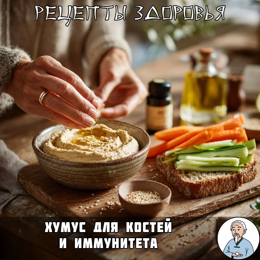 Паста из нута — источник силы