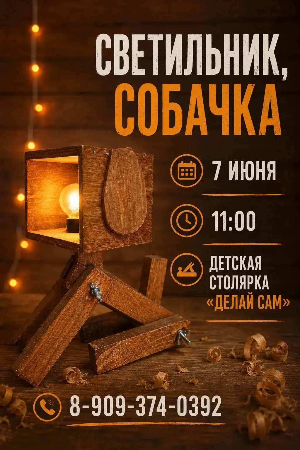 Акция «Соседи» возвращается!

От детской столярной мастерской «Делай Сам».

🐶 В это воскресенье, 7 
