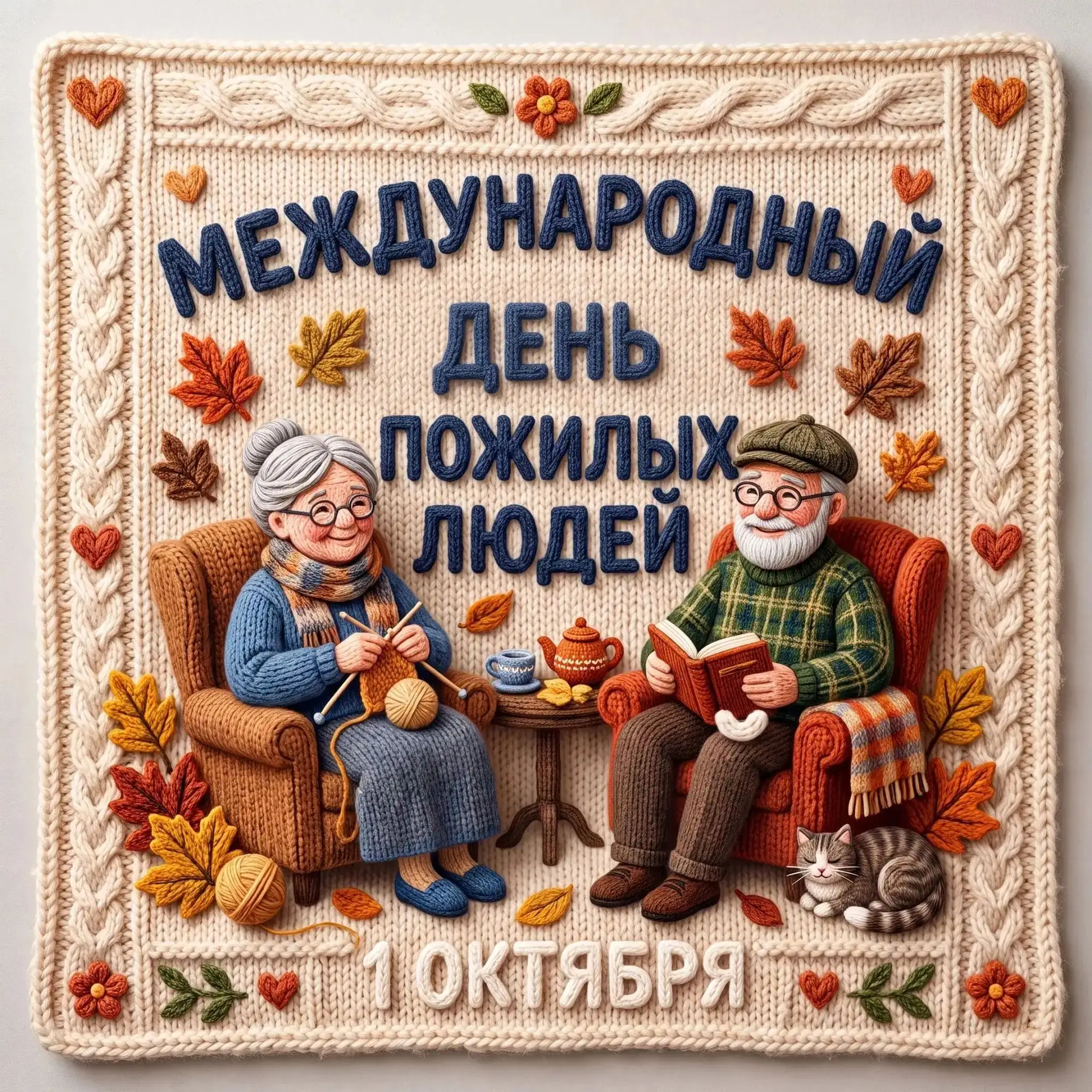 🍂 С Днем мудрости и доброты! Поздравляем наших любимых бабушек и дедушек!