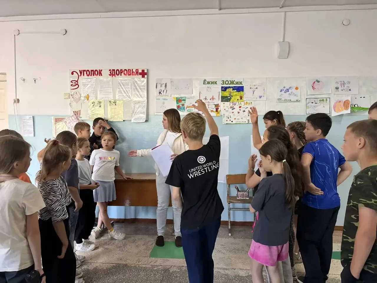 Сила в команде! 💪В нашем пришкольном лагере прошло увлекательное и очень полезное групповое занятие