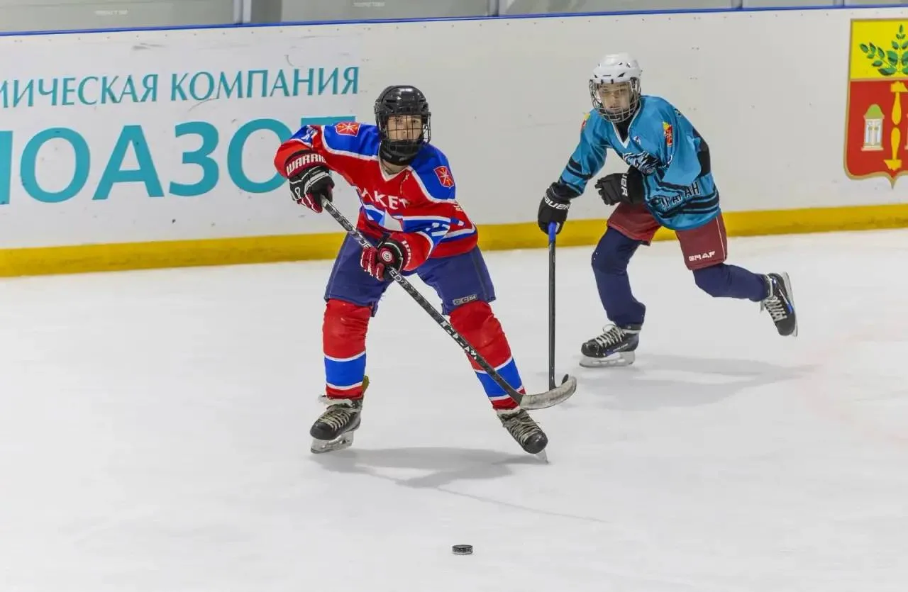 🏒В Тульской области начался новый сезон Всероссийских соревнований юных хоккеистов «Зо...